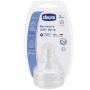 Chicco tettarella well being 2 mesi+ adj silicone 2 pezzi