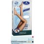 Sauber gambaletto open toe maglia microrete 140 den colore neutro beige taglia 3 linea classica