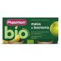 Plasmon omogeneizzato bio banana mela 2 vasetti x 80 g
