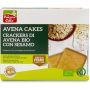 Avenacakes crackers di avena con sesamo bio vegan senza lievito di birra con olio extravergine di oliva 250 g