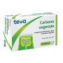 Carbone vegetale teva 40 compresse 16,2 g