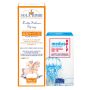 Sole bimbi latte solare spray spf50+ 100 ml + meduse help gel marino dopo puntura roll on 25 ml