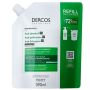Dercos technique shampoo antiforfora ds grassi refill 390 ml