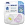 Chicco succh.air silic.girl  0-6m+ 2pz