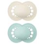 Mam original 6+ silicone confezione doppia neutro