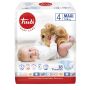 Trudi baby care pannolino bambini maxi 7/18 kg 18 pezzi