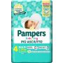 Pampers baby dry pannolino downcount maxi 17 pezzi