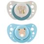 Chicco succhietti air azzurro silicone 2-6 mesi 2 pezzi