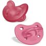 Chicco gommotto silicone rosa 16-36 mesi 2 pezzi