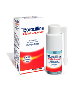 Neo borocillina gola dolore