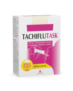 Tachiflutask 600 mg/10 mg granulato in bustina paracetamolo/fenilefrina cloridrato