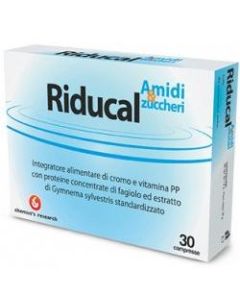 Riducal amidi & zuccheri 30 compresse
