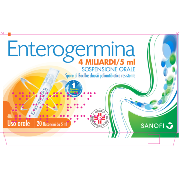Enterogermina 4 miliardi / 5 ml sospensione orale
