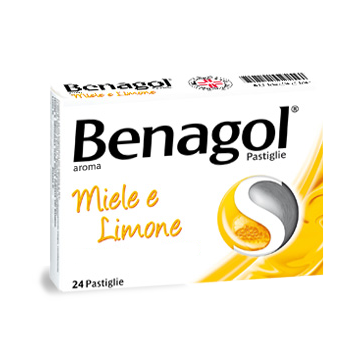Benagol 24 past.miele/limone