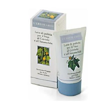 Latte di pulizia viso al cetriolo e amamelide 125 ml