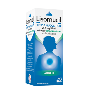 Lisomucil tosse mucolitico 750 mg/15 ml sciroppo