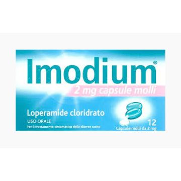 Imodium 2 mg 12 capsule molli