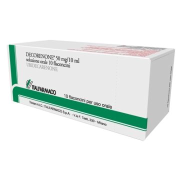 Decorenone 10 flaconcini uso orale 50mg