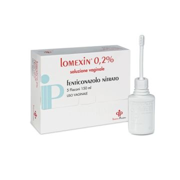 Lomexin soluzione vaginale 5 flaconi 150ml 0,2 %