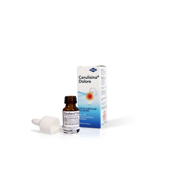 Cerulisina dolore, 1% + 5% gocce auricolari, soluzione flacone 6 g