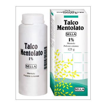 Mentolo sella 1% polvere cutanea