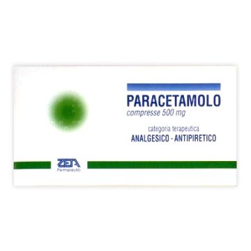 Paracetamolo zeta 500 mg compresse