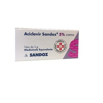 Aciclovir sandoz 5% crema