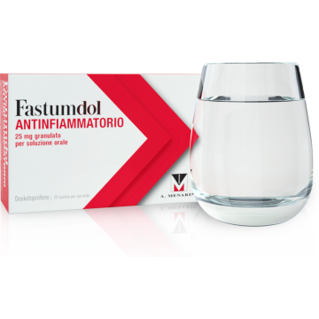 Fastumdol antinfiammatorio 25 mg granulato per soluzione orale