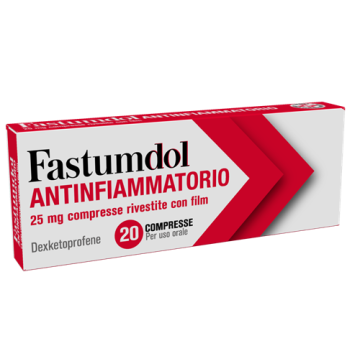Fastumdol antinfiammatorio 25 mg compresse rivestite con film