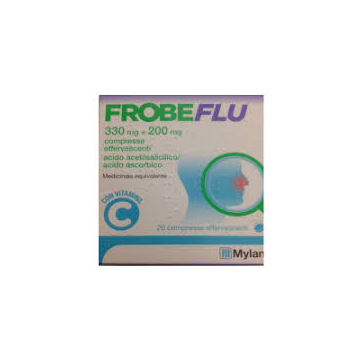 Frobeflu 330 mg + 200 mg compresse effervescenti