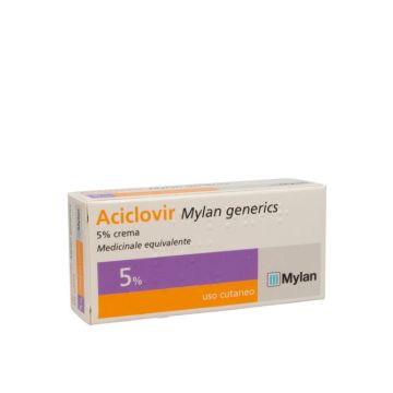 Aciclovir mylan generics 5% crema