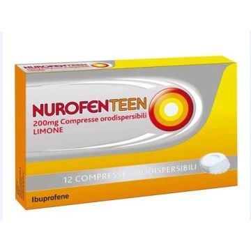 Nurofenteen, 200 mg compresse orodispersibili limone
