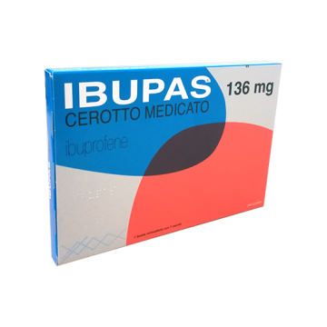 Ibupas 136 mg cerotto medicato