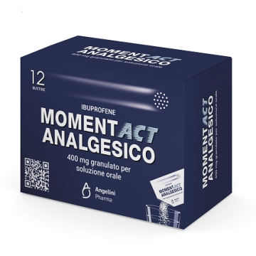 Momentact analgesico 400 mg granulato per soluzione orale
