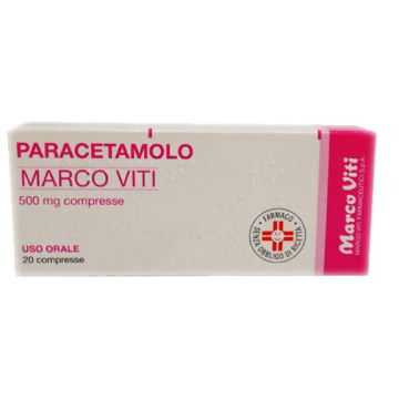 Paracetamolo marco viti 500 mg compresse