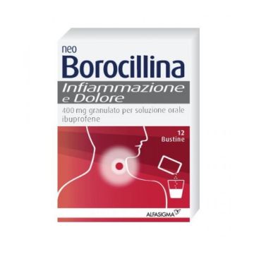 Neo borocillina infiammazione e dolore 400 mg granulato per soluzione orale