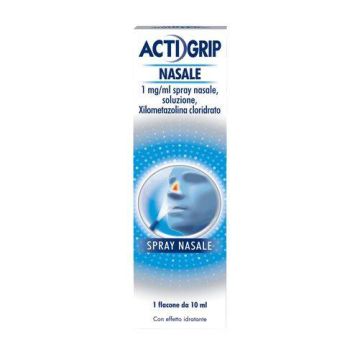 Actifed decongestionante 1 mg/ml spray nasale, soluzione