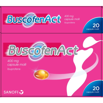 Buscofenact 400 mg capsule molli