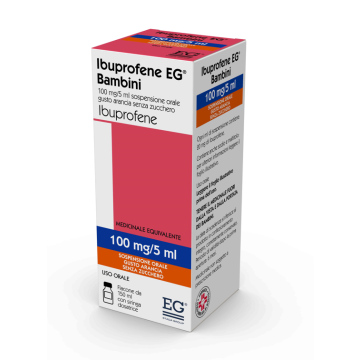 Ibuprofene eg bambini 100mg/5ml sospensione orale