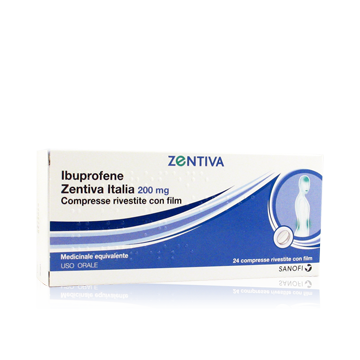 Ibuprofene zentiva italia 200 mg compresse rivestite con film
