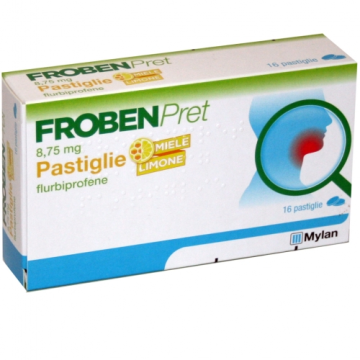 Frobenpret 8,75 mg pastiglie gusto limone e miele