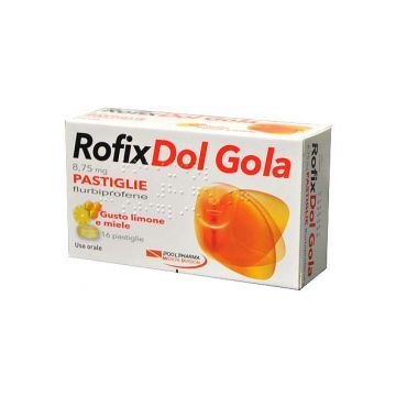 Rofixdol gola e dolore 8,75 mg pastiglie gusto limone e miele 