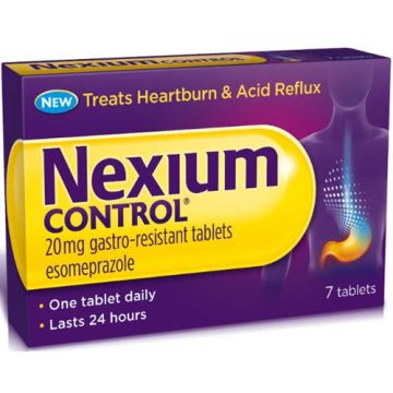 Nexium control 20 mg compresse gastroresistenti