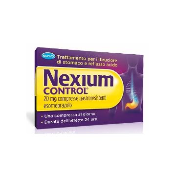 Nexium control 20 mg compresse gastroresistenti