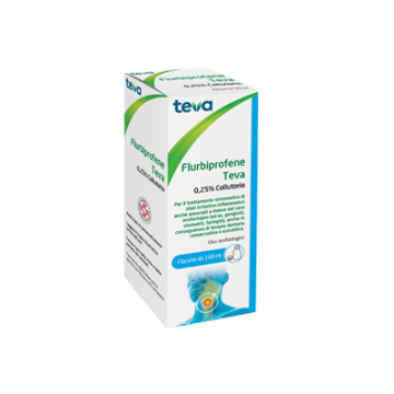 Flurbiprofene teva 0,25% 