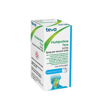 Flurbiprofene teva 0,25% 