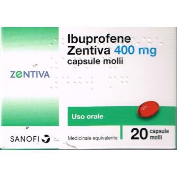 Ibuprofene zentiva capsule molli