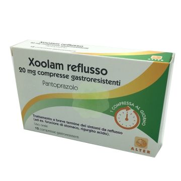 Xoolam reflusso 20 mg compresse gastroresistenti