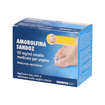 Amorolfina sandoz 50 mg/ml smalto medicato per unghie
