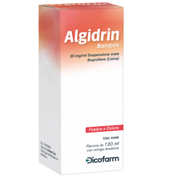 Algidrin 20 mg/ml sospensione orale, bambini